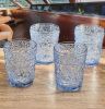 Paisley Acrylic Glasses Drinking Set of 4 DOF (13oz)