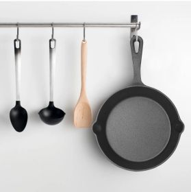 3Pcs Pre-Seasoned Cast Iron Skillet Set 6/8/10in Non-Stick