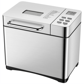 PSMBF009 19in1 Automatic Bread maker 650W toaster 2.8 inch LED gluten free 2 lbs 1.5 lb 1 lb American bread, French bread