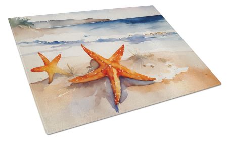 NEW Starfish Glass Cutting Board Decorative Tempered Glass Kitchen Cutting and Serving Board Large Size Chopping Board