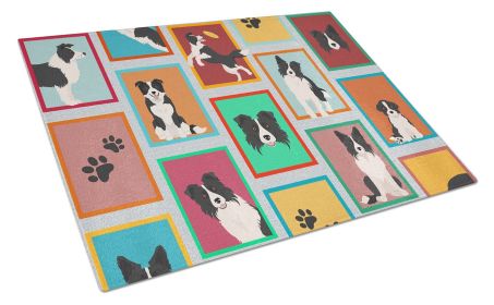 NEW Lots of Border Collie Glass Cutting Board Decorative Tempered Glass Kitchen Cutting and Serving Board Large Size Chopping Board