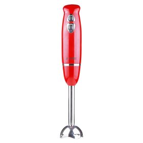 5 Core Immersion Hand Blender 500W Stick Handheld Mixer Kitchen Electric Whisk - HB 1510 BLK/RED