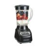 Hamilton Beach Smoothie Blender, 48 oz Jar, 12 Blending Functions, Black, 50180