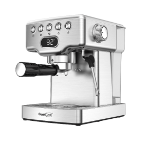 1350W Semi-automatic coffee machine 19Bar (ULKA) high pressure pump extraction 1 cup / 2 cup espresso machine 1.8L water