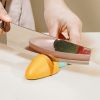 1pc Multifunctional Sharpening Stone; Quick Sharpener; Cute Carrot Mini Sharpener; Kitchen Gadgets