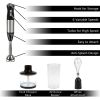 Classic Cuisine Immersion Blender 4-In-1 6 Speed Hand Mixer