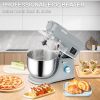 VEVOR 5 IN 1 Stand Mixer; 660W Tilt-Head Multifunctional Electric Mixer with 6 Speeds LCD Screen Timing; 7.4 Qt Stainless Bowl; Dough Hook