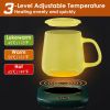 Electric Coffee Mug Warmer for Desk Auto Shut off USB Tea Milk Beverage Cup 3 Temperature Setting