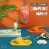 Kitchen Dumpling Maker 2 In 1 Dough Pressing Tool Set Dumpling Mold DIY Dumpling Wrapper Makers Manual Press Dumpling Crust Tool